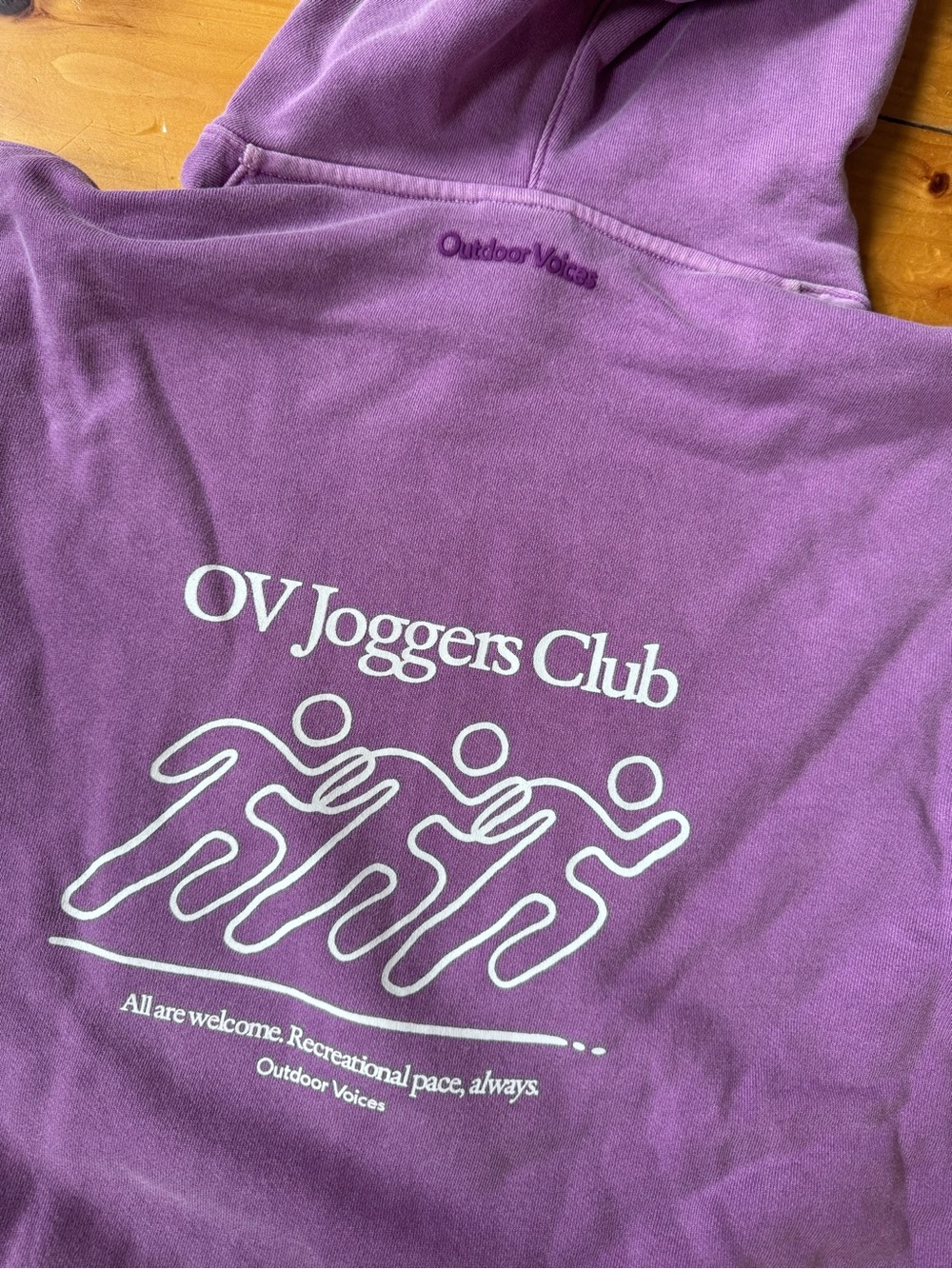 Purple Outdoor Voices Hoodie Women’s Medium